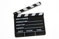 Movie Clapper Board Royalty Free Stock Photo