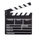 Movie clapperboard