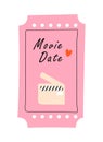 Movie date coupon