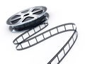 Movie films spool Royalty Free Stock Photo