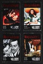 Movie Gone with the wind celebrated on four stamps