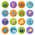 Movie icon set