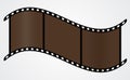 Movie Icon Vector Illustration EPS 10 Royalty Free Stock Photo