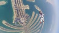 Movie. Professional parachutists perform tricks in the air. Aerial acrobatics.