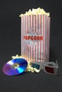 Movie Popcorn Royalty Free Stock Photo