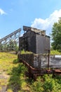 Movie prop coal breaker in Eckley Pennsylvania