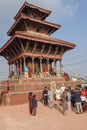 Movie set of a Bollywood film at Kirtipur on Nepal