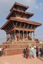 Movie set of a Bollywood film at Kirtipur on Nepal