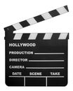 Movie shooting board Royalty Free Stock Photo