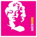 Movie star Marilyn Monroe Royalty Free Stock Photo
