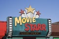 Movie Starr Cinema Logo, Canvey Island, Essex, England