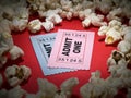 Movie stub Royalty Free Stock Photo