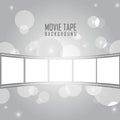 Movie tape Royalty Free Stock Photo