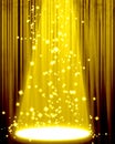Movie or theater curtain Royalty Free Stock Photo