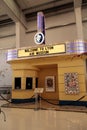 Movie theater display at the Lyon Air Museum