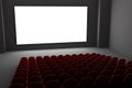 Movie theatre interior