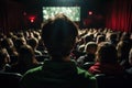 Moviegoer Experiencing Cinema from Audience Perspective generative ai