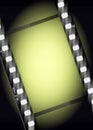 Movies film light background