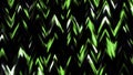 Moving background with zigzag flowing shapes. Motion. Pattern with moving wavy stripes and triangular angles.