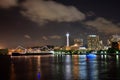 Moving Clouds over Yokohama, Japan