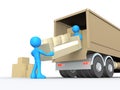 Moving Company Royalty Free Stock Photo