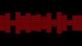 Moving indicator, gauge, visualizer, abstract background