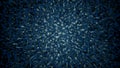 Moving and pulsating liquid from particles. Design. Background of moving liquid particles in one mass. Liquid particles