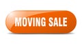 moving sale button. moving sale sign. key. push button.