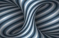 Moving spiral hyperboloid background. Vector optical illusion illustration Royalty Free Stock Photo