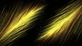Moving streams of energy lines on black background. Motion. Parallel flows of energy lines. Streams in form of feathers