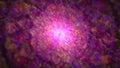 Light animation. Abstract dreamlike Space Relaxing Background - Red