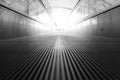 Moving walkway and light Royalty Free Stock Photo