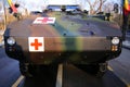 Mowag Piranha armored medevac military vehicle