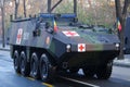 Mowag Piranha armored medevac military vehicle