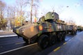 Mowag Piranha armored military vehicle