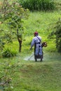 Mowing in Costa Rica