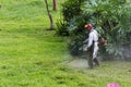 Mowing in Costa Rica