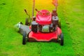 Mowing by using machines instead of manual labor will help reduce time and cost.