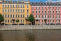 Moyka embankment in St. Petersburg
