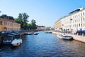 Moyka River in the Saint Petersburg