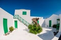 Mozaga, Lanzarote, Spain - 2020, March 4. Casa Museo del Campesino or Agricultural Museum designed by the famous artist Cesar