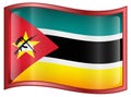 Mozambique Flag Icon