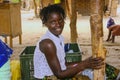 MOZAMBIQUE, NOVEMBER 5: Aboriginal beautiful girl. November 5, 2007, Mozambique