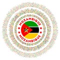 Mozambique symbol.