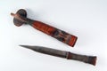 Mozambique traditional ancient dagger