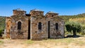 Mozarabic Basilica of Santa Lucia del Trampal in Alcuescar, Extremadura, Spain