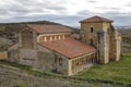 Mozarabic monastery of San Miguel de Escalada in Leon Royalty Free Stock Photo