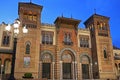 The Mozarabic Pavilion of Maria Luisa Park in Seville