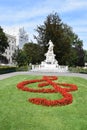 Mozart Monument in Vienna, Austria Royalty Free Stock Photo