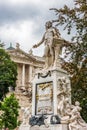 Mozart Monument in Vienna Royalty Free Stock Photo